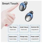Audífonos Bluetooth Inalámbricos F9 8 Touch Bt5.0 Manos Libre Ultrabass - Image 3