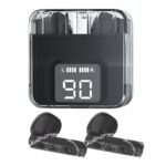 Audífonos Bluetooth Recargables Pantalla Led Digital G60 (Negro)