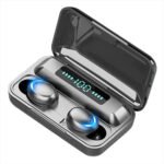 Audifonos Inalambricos Bluetooth F9 Audio 9D Original Con Power Bank
