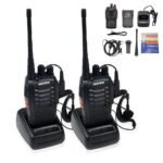 Baofeng Bf-888s Walkie Talkie Con Auricular X 2 Unidades
