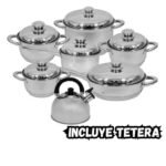 Bateria De Ollas Juego De 13 Pcs Swisshome Acero Quirurjico - Image 2