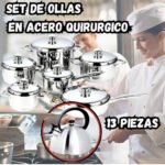 Bateria De Ollas Juego De 13 Pcs Swisshome Acero Quirurjico - Image 3