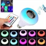Bombillo Rgb Parlante Bluetooth Multicolores + Control - Image 3