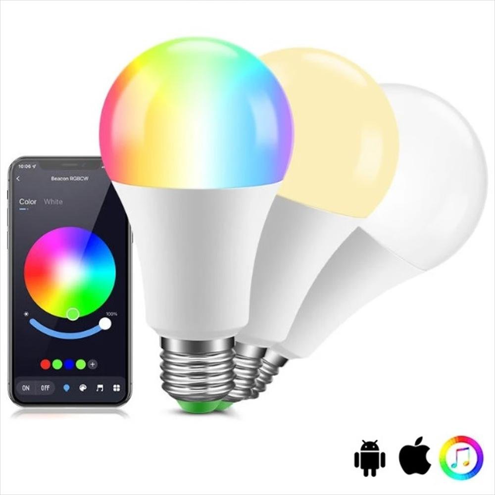 bombillo-smart-inteligente-led-wifi-multicolor-alexa-google.jpg Bombillo Smart Inteligente Led Wifi Multicolor Alexa Google - Image 1