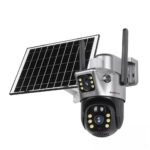 Camara De Seguridad 4G Simcard Con Panel Solar Doble Lente Yt08 4G - Image 2