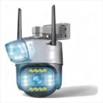 Camara De Seguridad Ip Ptz Exterior Doble Lente Alta Resolucion 3Mp Full Hd