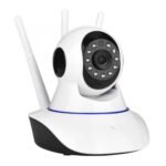 Cámara De Seguridad Ip Wifi 1080P Robotica 360° 3 Antenas Yoosee