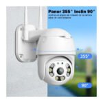 Camara De Seguridad Para Exterior 360° Impermeable 1080P - Image 3