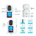 Camara De Seguridad Wifi Video Llamada Con Pantalla - Image 3