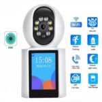 Camara De Seguridad Wifi Video Llamada Con Pantalla Icsee - Image 2