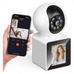 Camara De Seguridad Wifi Video Llamada Con Pantalla Icsee