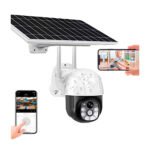 Camara Exterior Doble Lente Panel Solar Simcard 4G Resistente Al Agua - Image 2