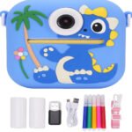 Camara Impresion Instantanea Video Niños Infantil Colores