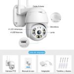 Camara Ip De Seguridad Exterior 1080 Domo 360 Ptz Wifi Ysx - Image 2