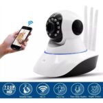 Camara Robotica De Seguridad Wifi 3 Antenas Vision Nocturna - Image 3