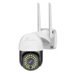 Camara Seguridad Exterior Inteligente V380 PTZ Wifi