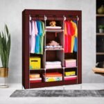 Closet Armario Doble Desarmable Portatil Con Forro