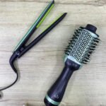 Combo Cepillo Secador + Plancha Aguacate 2 En 1