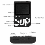 Consola De Video Juegos Portátil Gameboy Sup Plus 400 En 1 Negra - Image 3