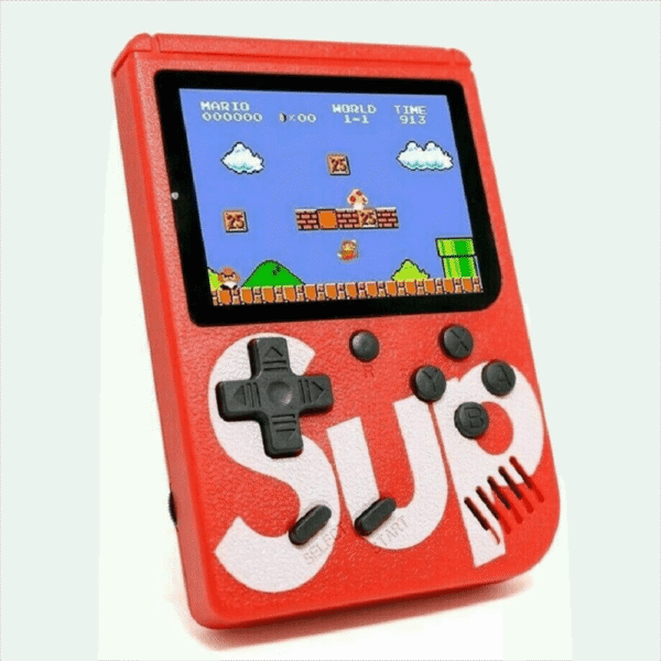 Consola De Video Juegos Portátil Gameboy Sup Plus 400 En 1 Roja