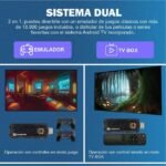 Emulador De Juegos Y Android Tv 2 En 1 Game Box 8K Inalambrico - Image 2