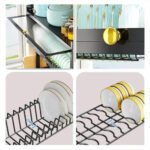 Escurridor De Platos Doble Tapa Con Gabinete De 65Cm - Image 3