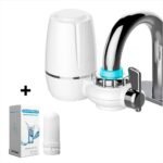 Filtro Purificador De Agua Para Llave Grifo Adaptable + Repuesto