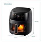 Freidora De Aire 10 Litros Sin Aceite Air Fryer - Image 2