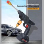 Hidrolavadora Alta Presión Recargable Portátil 48V 2Baterías - Image 2