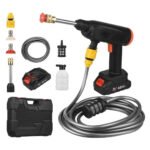 Hidrolavadora Inalámbrica Sq 4888V A Presión Negro 48V 464Psi Lavadora