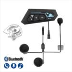Intercomunicador Bluetooth Moto Para Casco Bt22b Recargable Earphone