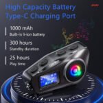 Intercomunicador Bluetooth Para Moto Q58 Rgb Musica 25 Horas - Image 2