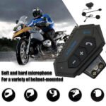 Intercomunicador Para Casco De Moto Auricular Bluetooth Bt 12 - Image 3