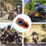 Intercomunicador Para Moto Q08 Pro Rgb Musica Bluetooth 1Km - Image 3