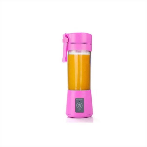 Licuadora Portatil Recargable Usb Rosa