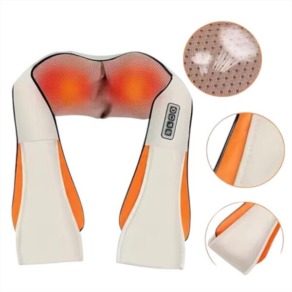 Masajeador Cervical Y Espalda Relajante Con Infrarrojo
