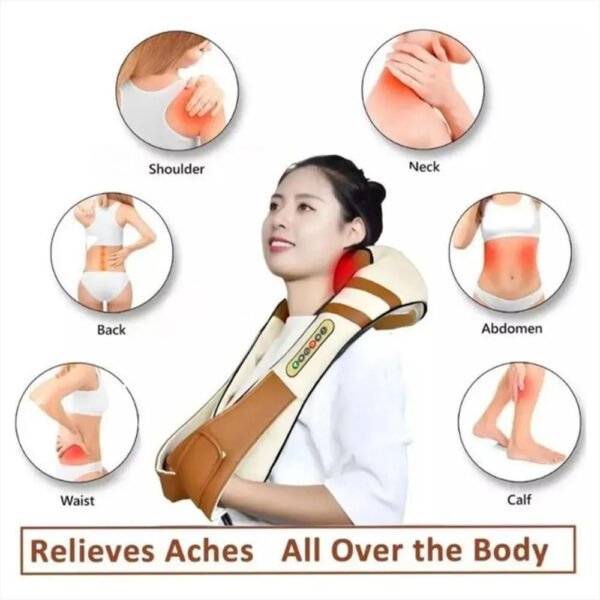 Masajeador Cuello Espalda Cuerpo Relajante Eléctrico
