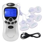 Masajeador Gimnasia Pasiva Digital 4 Electrodos Salud Cuidado Personal