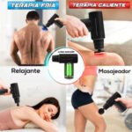 Masajeador Muscular Eléctrico Pistola Calor Frio Cuidado Personal Salud - Image 2