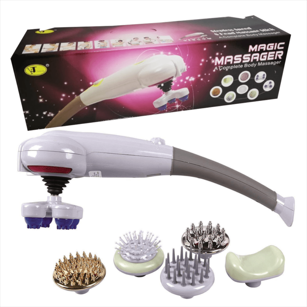 masajeadora-electrico-corporal-magic-massager-8-cabezales.png Masajeadora Eléctrico Corporal Magic Massager 8 Cabezales - Image 1