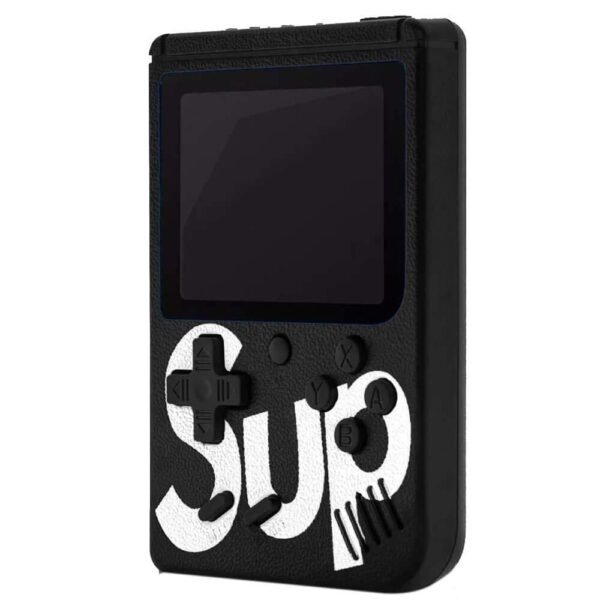 Mini consola Sup Game Box 400 juegos Negro