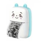 Mini Impresora Inalambrica Portatil Con Bluetooth Azul - Image 2