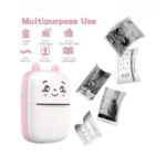 Mini Impresora Inalambrica Portatil Con Bluetooth Rosa - Image 2