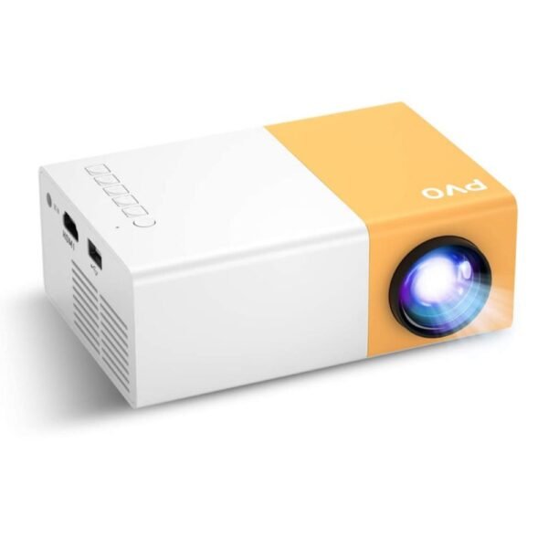 Mini Proyector Led Video Beam 400 Lúmenes Hdmi Usb Av Yg300