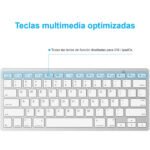 Mini Teclado Inalámbrico Bluetooth Ultra Delgado Ipad Pc Ios - Image 3