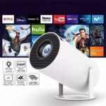 Miniproyector Original Led Hy300 Smart Android 11 Blanco 1080P