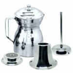 Olleta Chocolatera Cafetera En Acero Quirúrgico 1 Litro