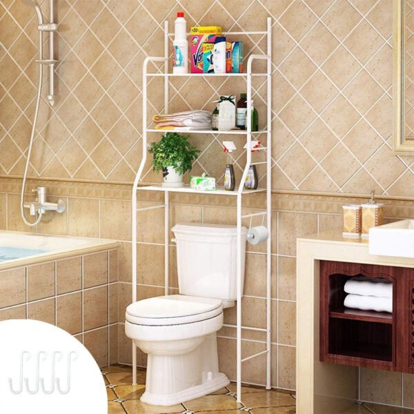 Organizador De Baño, Diseño Práctico Para Accesorios Y Cosméticos