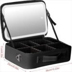 Organizador De Maquillaje Ajustable Con Espejo - Image 3