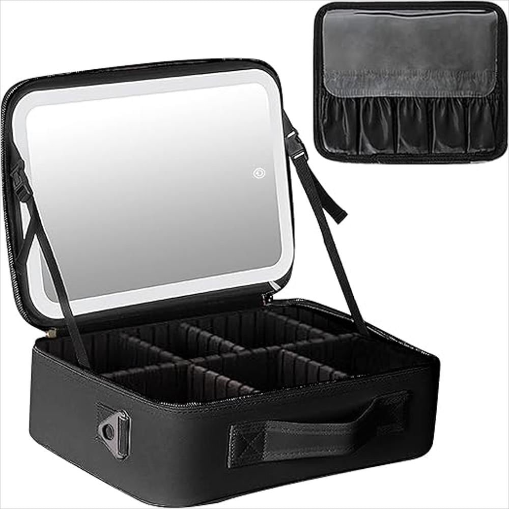 organizador-de-maquillaje-ajustable-con-espejo.jpg Organizador De Maquillaje Ajustable Con Espejo - Image 1